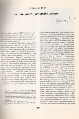 Smegi Gyrgy - Cumania - VI. historia: Katona Jzsef mlt szzadi arckpei