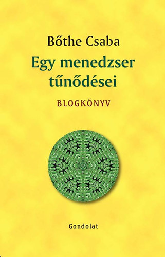 Bőthe Csaba - Egy menedzser tűnődései - Blogkönyv