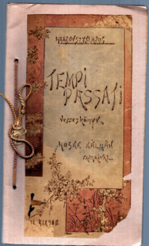 Hrabovszky Lajos - Tempi Passati versesknyv (1895)
