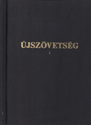 Nagybetűs Károli Újszövetség csökkentlátóknak 1. - Máté-Márk evangéliuma