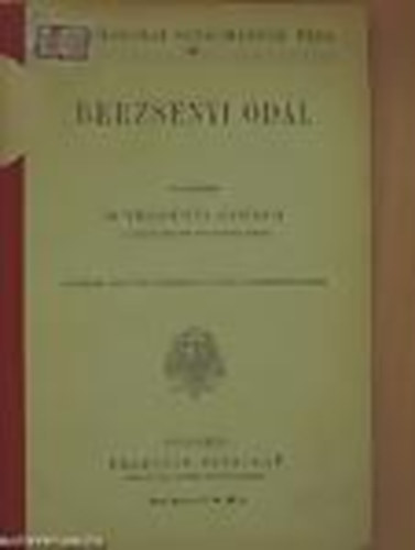 Versényi György - Berzsenyi ódái középiskolák számára
