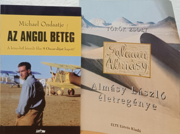 Török Zsolt Michael Ondaatje - Almásy László könyvcsomag