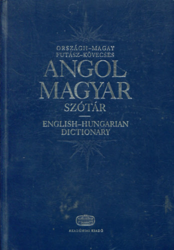 Orszgh-Magay-Futsz-Kvecses - Angol-magyar sztr