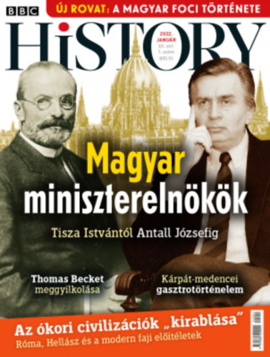 BBC History - 2022. XII. évfolyam 01. szám - Január