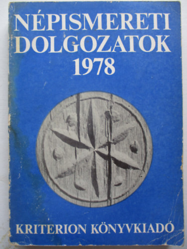 Dr. K�s K.-Dr. Farag� J. - N�pismereti dolgozatok 1978