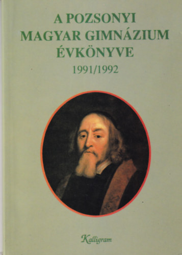 A Pozsonyi Magyar Gimn�zium �vk�nyve 1991/1992