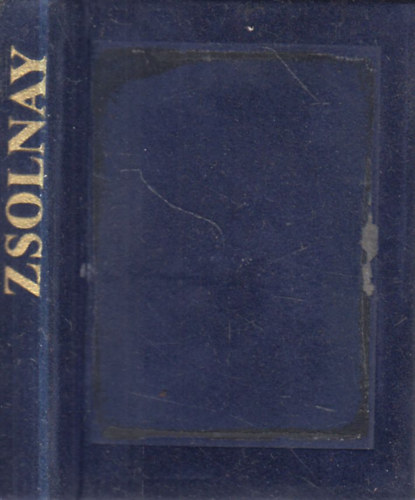 Dr. Gyz Sikota - Zsolnay (angol nyelv miniknyv, zomncplakett nlkl)