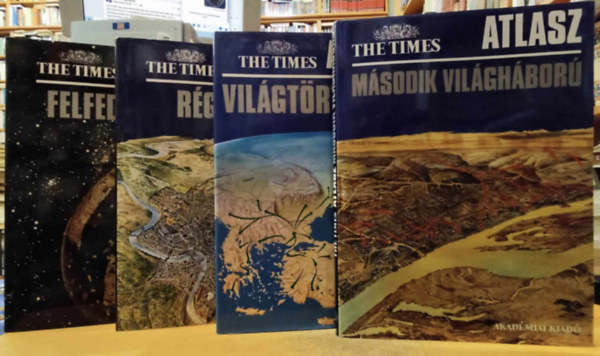 The Times - 4 db The Times Atlasz: Felfedezsek + Msodik Vilghbor + Rgszet + Vilgtrtnelem