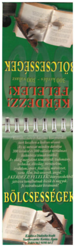 K�rdezz Felelek   300 k�rd�s-300 v�lasz B�lcsess�gek