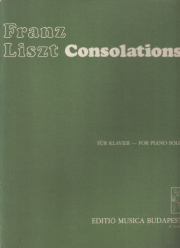 Franz Liszt - Consolations (f�r klavier- for piano solo)