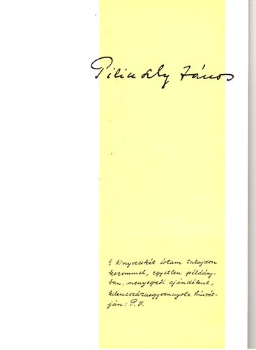 Pilinszky Jnos - Versfzet
