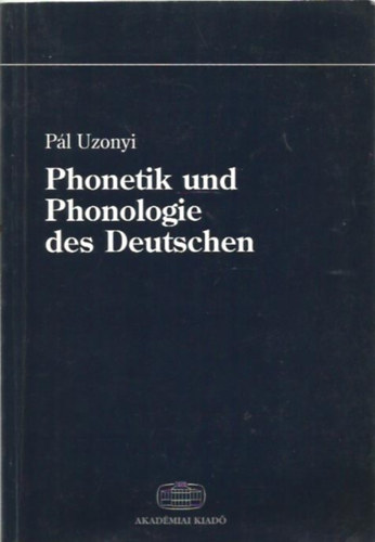 Uzonyi Pl - Phonetik und Phonologie des Deutschen