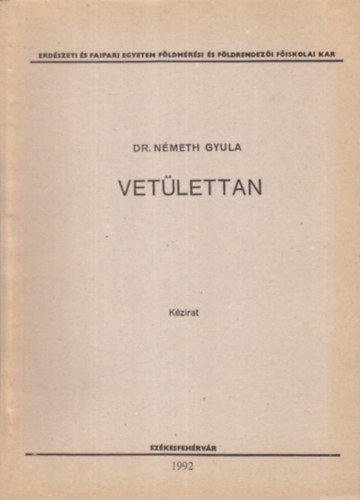 Dr. Nmeth Gyula - Vetlettan