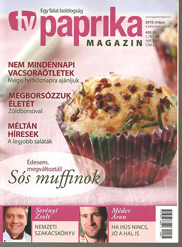 Zsigmond G�bor  (szerk.) - TV Paprika magazin - 2010. m�jus