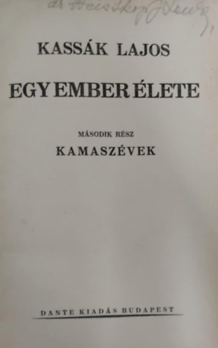 Kassák Lajos - Egy ember élete II.