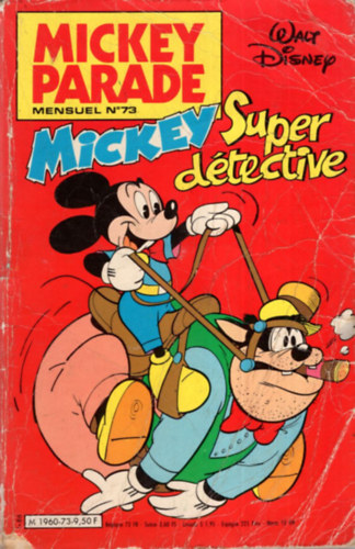 Walt Disney - Mickey Parade - Mickey Super dtective  - Francia kpregny