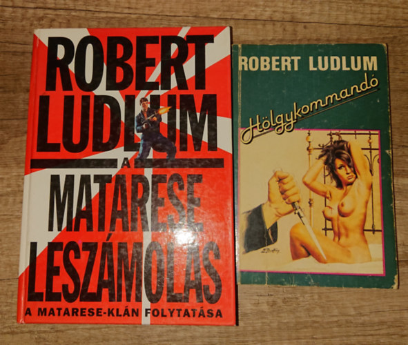 Robert Ludlum - 2 k�nyv Robert Ludlumt�l: H�lgykommand�, A Matarese lesz�mol�s