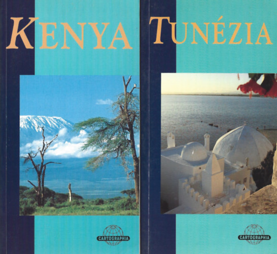 2 db Cartographia tiknyvek, Michael Leech: Kenya, Michael Tomkinson:Tunzia