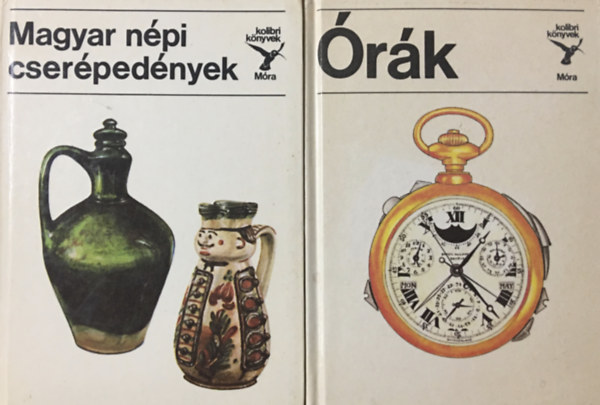 2 db Kolibri könyvek - Órák + Magyar népi cserépedények