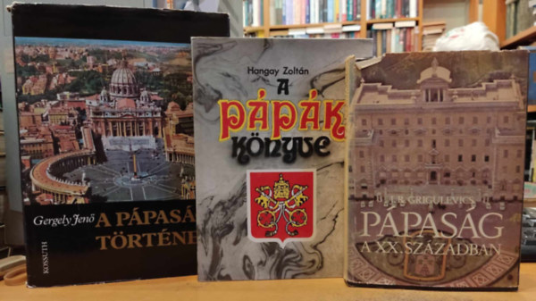 Hangay Zoltn, Gergely Jen J. R. Grigulevics - 3 db valls, ppk: Ppasg a XX. szzadban + A ppk knyve + A ppasg trtnete