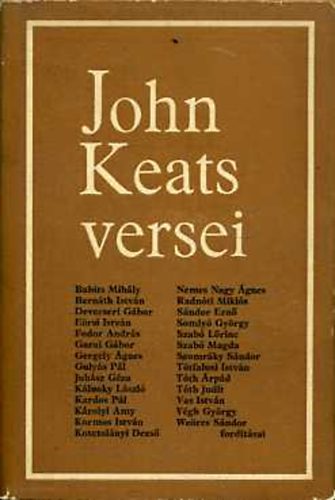 John Keats - John Keats versei