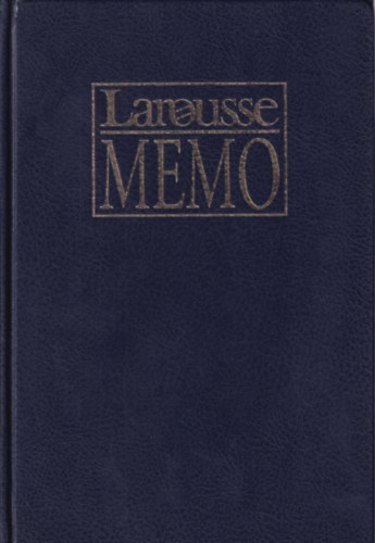 Larousse Enciklopédia MEMO kötete. Általános képes tematikus enciklopédia