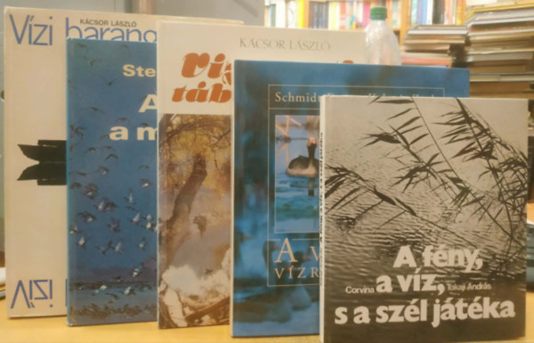 K�csor L�szl�, Schmidt Egon, Kalot�s Zsolt, Sterbetz Istv�n Tokaji Andr�s - 5 db T�parton: A f�ny, a v�z, s a sz�l j�t�ka; V�zparti t�boroz�s; A vadludak v�zre sz�llnak; Amerre a mad�r j�r; V�zi barangol�sok