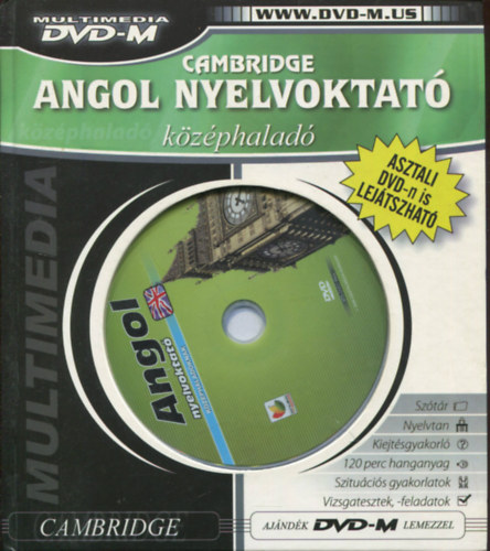 Cambridge angol nyelvoktat� k�z�phalad� + DVD-M