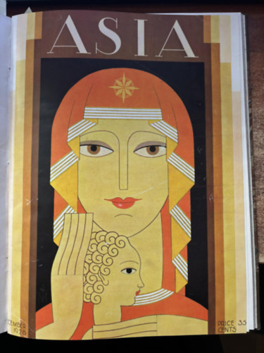 ASIA  folyirat - July-December 1928. angol nyelven (egybektve)