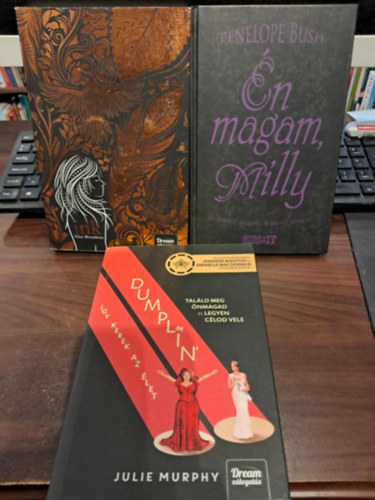 Julie Murphy, Alice Broadway Penelope Bush - 3 db ifjúsági könyv: Én magam, Milly; Dumplin, így kerek az élet; Ink