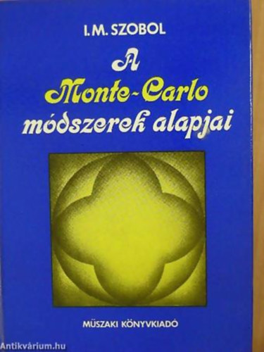 I.M. Szobol - A Monte-Carlo m�dszerek alapjai