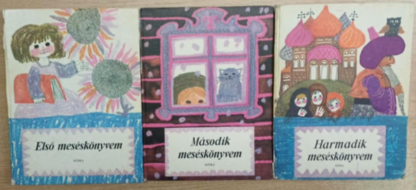 T. Aszódi Éva  (szerk.) - 3 db mesekönyv: Első meséskönyvem - Második meséskönyvem - Harmadik meséskönyvem