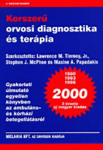 Korszer orvosi diagnosztika s terpia 2000