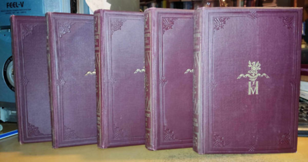 Hugo Victor - 5 db Hugo Victor: Izlandi Han (Han D'islande) I-IV. + 1793 (Quqtrevingt-treize) I-IV. + A tenger munk�sai I-II. (hi�nyzik a II-IV. k�tet)