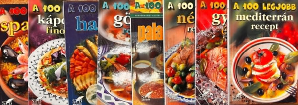 ismeretlen - A 100 legjobb - recept knyvcsomag (8 db)