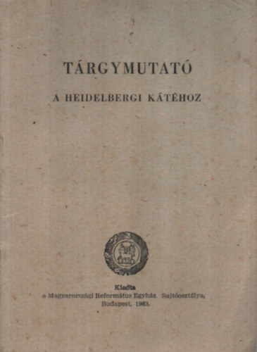 H�r�mp� Gergely - T�rgymutat� a heidelbergi k�t�hoz