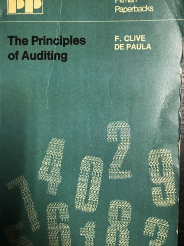 F. Clive De Paula - The Principles of Auditing