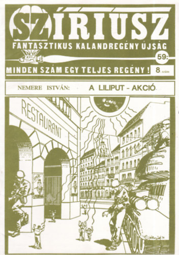 Nemere Iistvn - A liliput - akci (Szriusz fantasztikus kalandregny jsg)