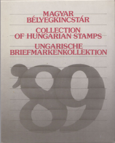 Magyar b�lyegkincst�r '89 (Sz�mozott, sz�rke)