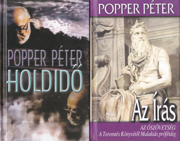 Popper P�ter - 2 db. Popper P�ter m�: Holdid� + Az �r�s