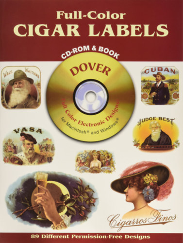 Dover Publications - Full-color cigar labels (CD-ROM and book)