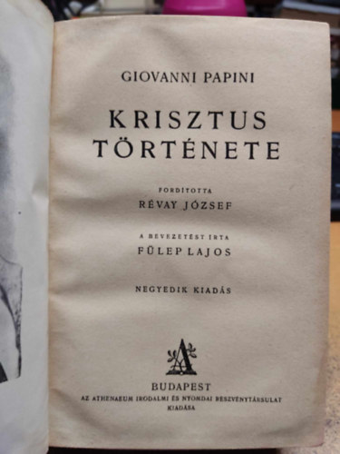 Krisztus trtnete