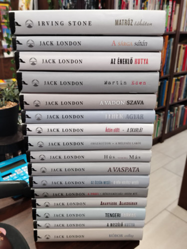Jack London - Jack London sorozat 1-16. (Kossuth Kiad�)