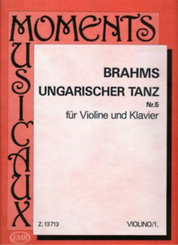 Johannes Brahms - Ungarischer Tanz Nr. 5 für Violine und Klavier