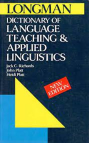 LONGMAN DICTIONARY OF LANGUAGE TEACHING AND APPLIE