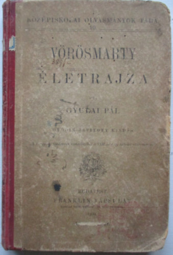 Gyulai Pl - Vrsmarty letrajza