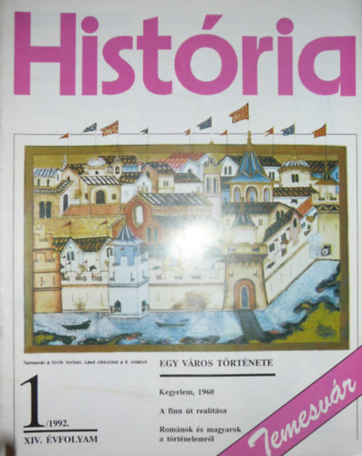 Glatz Ferenc (szerk.) - História XIV. évfolyam 1. szám