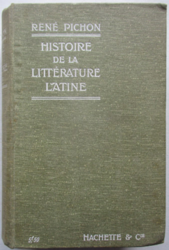 Historie de la Littérature latine