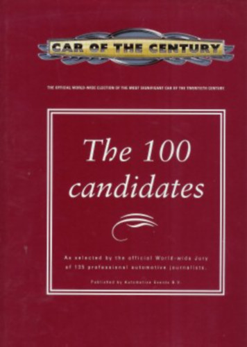 Amsterdam Holland Automotive Events BV - The 100 candidates
