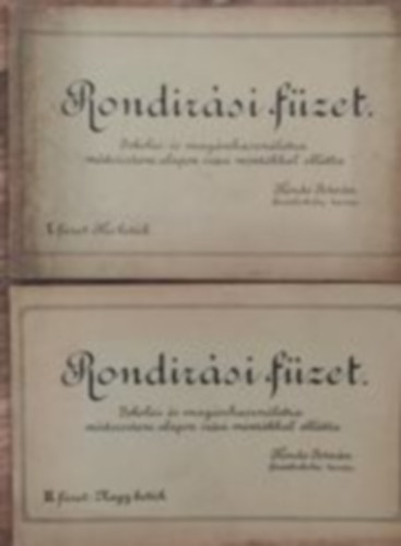 Hende Istvn - Rondrsi fzet  I-II.